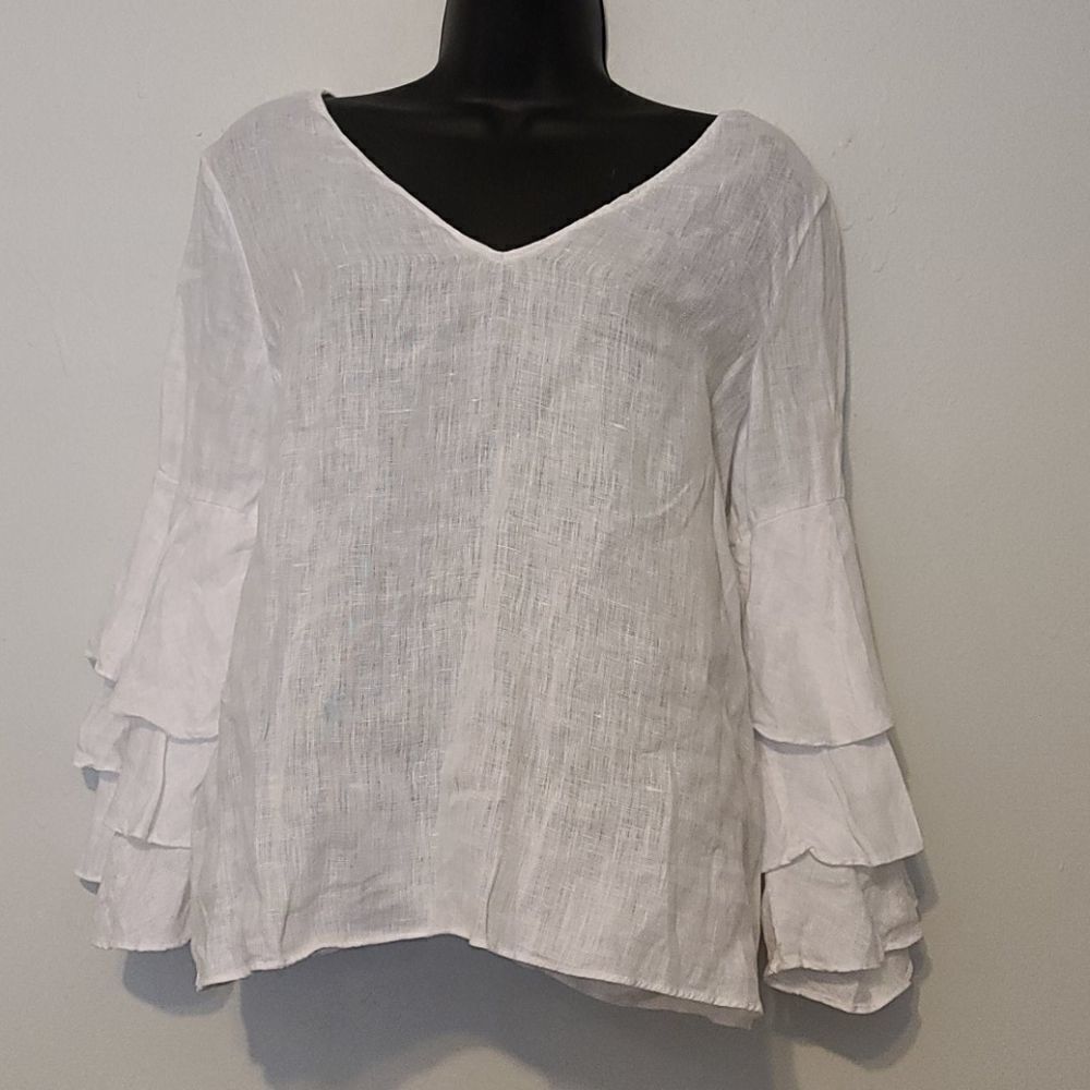 -‎ Zara basis collection 100% linen size m